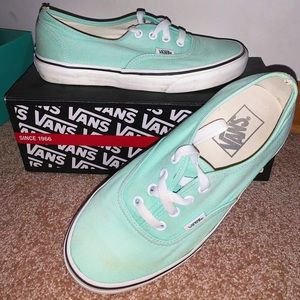 Mint Lowrise Vans